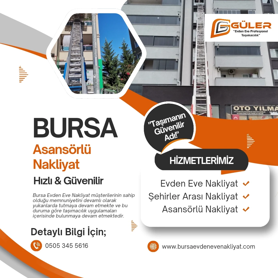 Bursa Asansörlü Nakliyat ait görsel